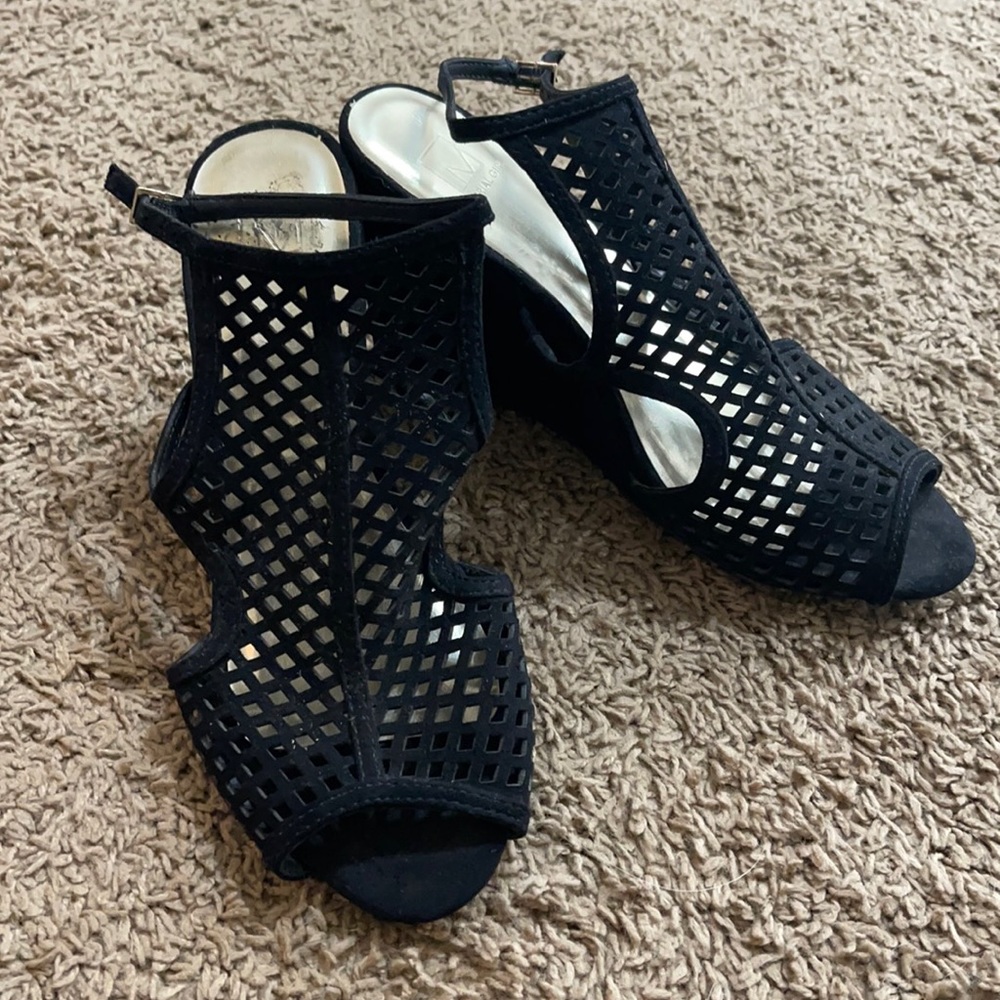 Material girl wedges
